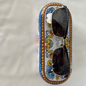 Brighton Sunglasses with Colorful Patterned Case